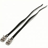 Bike Pedal Straps with Metal Buckle Heavy Duty Cycle Pedal Straps Non-Slip Easy to Use for Cyclists, Indoor Training