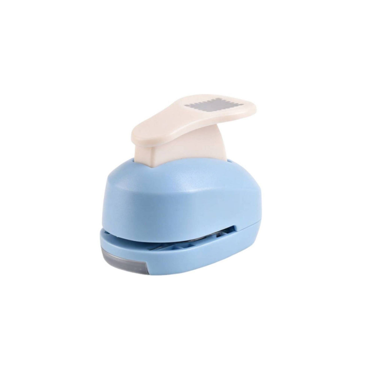 Compact Handheld Paper Punch Low-Profile Lever Punch Easy to Use One-Handed for Scrapbooking, Journaling