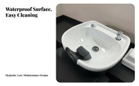 Waterproof Hair Washing Sink Pillow Comfortable Salon Sink Headrest Easy to Clean for Hairstylists, Barbers, Barbershop, Beauty Parlors, Spa