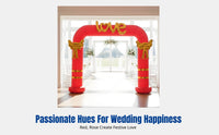 Square Wedding Arch, LOVE Tunnel, Linked Banquet Ceremony Decor, Rainbow Gate