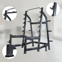 Squat Rack Heavy-Duty Squat Stand Freestanding Barbell Rack for Weightlifters, Powerlifters