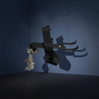 African Drum Stand Adjustable Drum Stand with Clamp Sturdy Construction Components for Percussionists, Stage