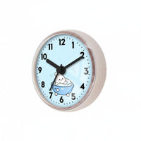 Drill-No-Drill Installation Waterproof Shower Clock Fogproof Suction Cup Bathroom Clock Anti-Fog for Children, Kitchen, Refrigerator