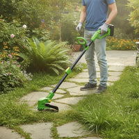 Telescoping String Trimmer with Battery and Charger Adjustable-Angle Cordless String Trimmer Electric Garden Tool Lightweight for Homeowners, Gardeners