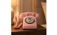 Plug and Play Retro Rotary Wheel Telephone Decorative Piece Vintage Telephone Gift Idea for Hotel Owners