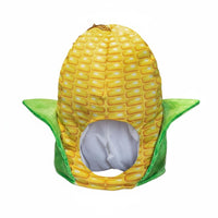 Soft Corn Costume Headwear Great Joke Gift Corn on the Cob Hat Universal Fit Funny Food Hat for Performances, Photo Booths