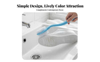 Long Handle Shoe Brush Versatile Athletic Shoe Cleaning Brush Sturdy for Homemakers, Students, Household, Mudroom, Washroom