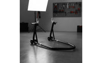 Motorcycle Wheel Stand Stable Support Motorcycle Wheel Lift Stand Heavy Duty for DIY Mechanics, Motorcyclists, Workshop, Bike Storage