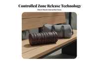 Raised Ridges Foam Massage Roller Nodules Textured Foam Roller Speckled Finish Fitness Accessory High Density