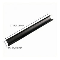 Textured Inner Surface Cue Tip Shaper Open Channel Cue Tip Grinder 23 Cm Game Accessory Smooth Black Finish