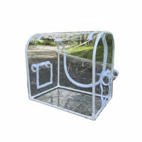 Foldable Outdoor Greenhouse Tent Roll-up Door Portable Mini Greenhouse Protected for Balcony