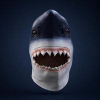 Shark Head Hood Scary Shark Hood Lightweight for Masquerades, Stage Performances