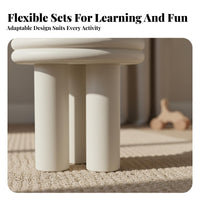 Soft and Comfortable creatureShaped Sofa Chair Ergonomic Backrest children's Furniture Supportive Armrests Toddler Armchair Sturdy Frame for children, Toddlers, Parents, Kindergarten, book corner Corner, Nursery, Small Spaces