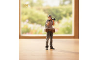Photographer Figurine Resin Photographer Miniature Collectible Scene Model for Hobbyists