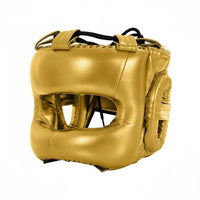 Full Face Sparring Headgear Thickened Ear Protection Boxing Headgear Tear Resistant PU Crossbar for Fighters, Competition