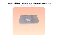 Anti-Collapse Design Beauty Bed Headrest Cushion Ergonomic Spa Bed Face Hole Pillow High-Density Foam for Estheticians, Physiotherapists