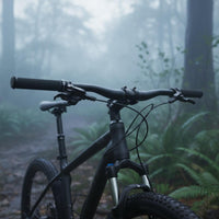 Aluminum Alloy Hidden Stem Riser CNC Machined Bike Fork Stem Extender Lightweight Bike Head Tube Riser Anodized Surface for Mountain Biking