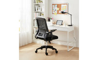 Quiet Casters Ergonomic Mesh Office Chair All-Day Comfort Ergonomic Mesh Chair Heavy-Duty Base Rocking Function for Students, Kids, Study, Conference Room