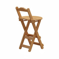 Foldable Design Folding Bar Chair with Backrest Space-Saving Folding Stool with Backrest Portable Collapsible Seat Installationwithout Cost for Homeowners, Renters, Event Organizers, Small Areas, Living Room, Kitchen, Balcony