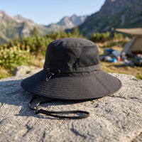 Boonie Hat with Chin Cord Quick-Dry Sun Hat with Mesh Vents Packable for Anglers