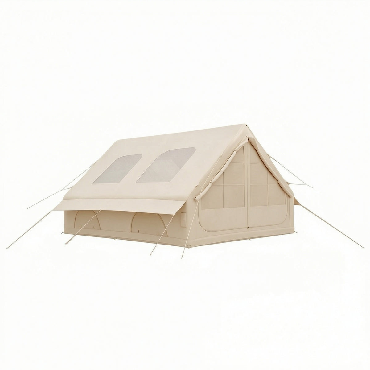 Inflatable Cabin Tent Spacious Inflatable Tent Portable Camping Cabin for Campers, Family
