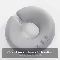 Slow Rebound U-Shaped Prone Pillow Ergonomic Design Memory Foam Face Cradle 360° Support for Post-Surgery Patients, Stomach Sleepers