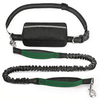 Shock-Absorbing Waist Leash Reinforced Stitching Pet Gear for Walking