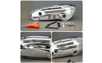 Exhaust piping Heat Guard Cover Ventilated Motorcycle Heat Guard with Bracket for Tailpipe Area