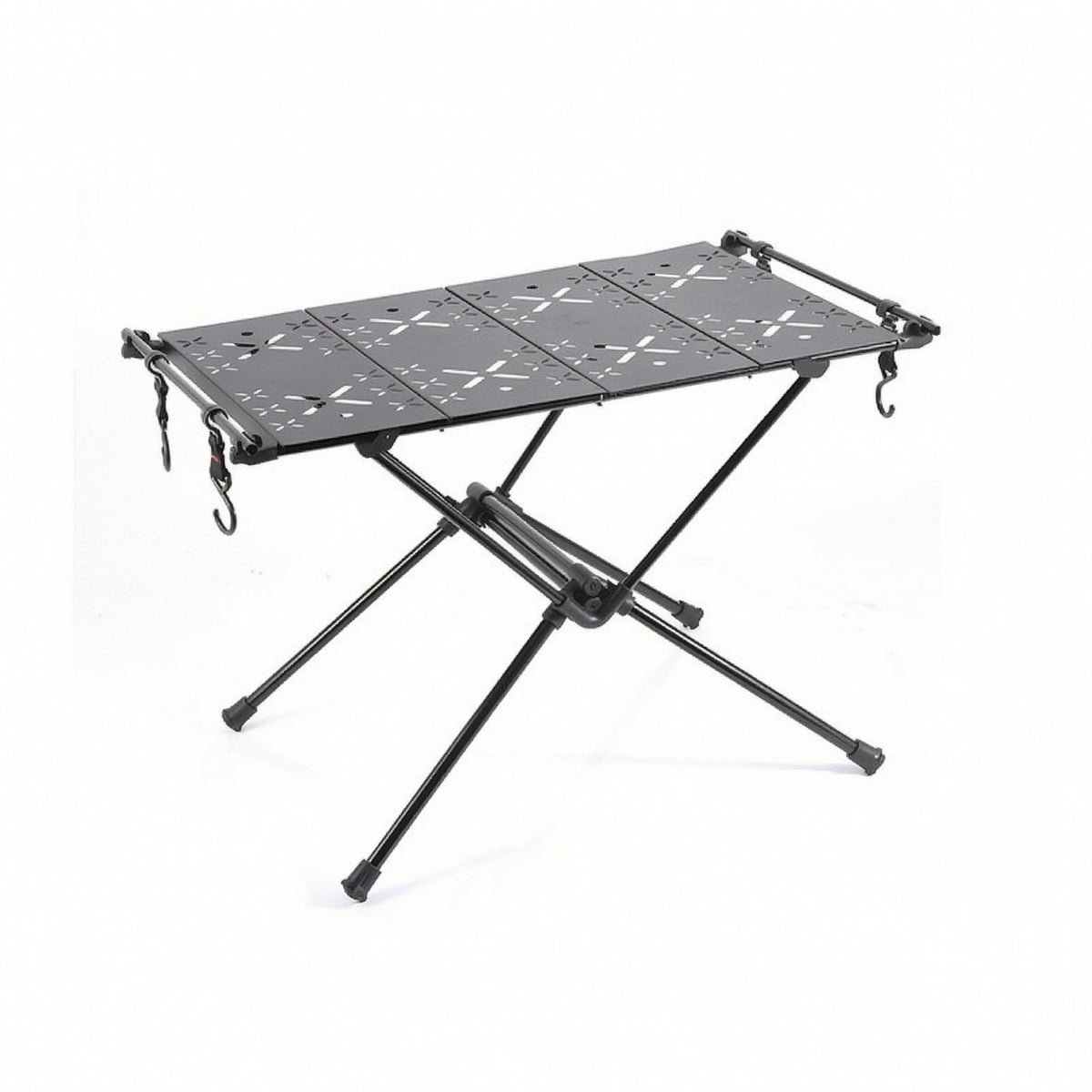 Lightweight Camping Table with Hooks Compact Folding Camping Table Sturdy Furniture Stable for Backpackers