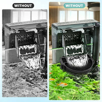 Foam-Padded Aquarium Filter Baffle Compact Aquatic Tank Flow Diffuser for Shrimp, Small Aquariums