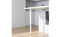 Adjustable Table Leg with Mounting Plate Collapsible Table Legs with Mounting Screws Heavy Duty Storage for DIYers, RV