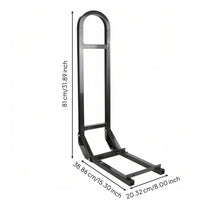 Vehicle Rear Handrail Screw-on Foldable Grab Bar Universal for Passengers