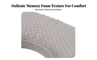 Detachable Relaxation Pad Pillow Thickened Curved Shape D Face Pillow Ergonomic Design Spa Cushion for Home Users, Estheticians, Beauty Salon