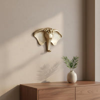 Three-Dimensional Creature Head Wall Art Original Design Three-Dimensional Creature Head Wall Decor Faux Creature Sculpture