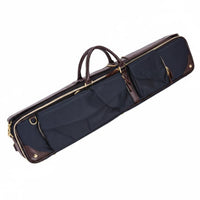 Zipper Closure 7 Hole Cue Bag Portable 7 Slot Cue Case Shoulder Strap Pool Stick Case Padded Protection for Travel, Tournament