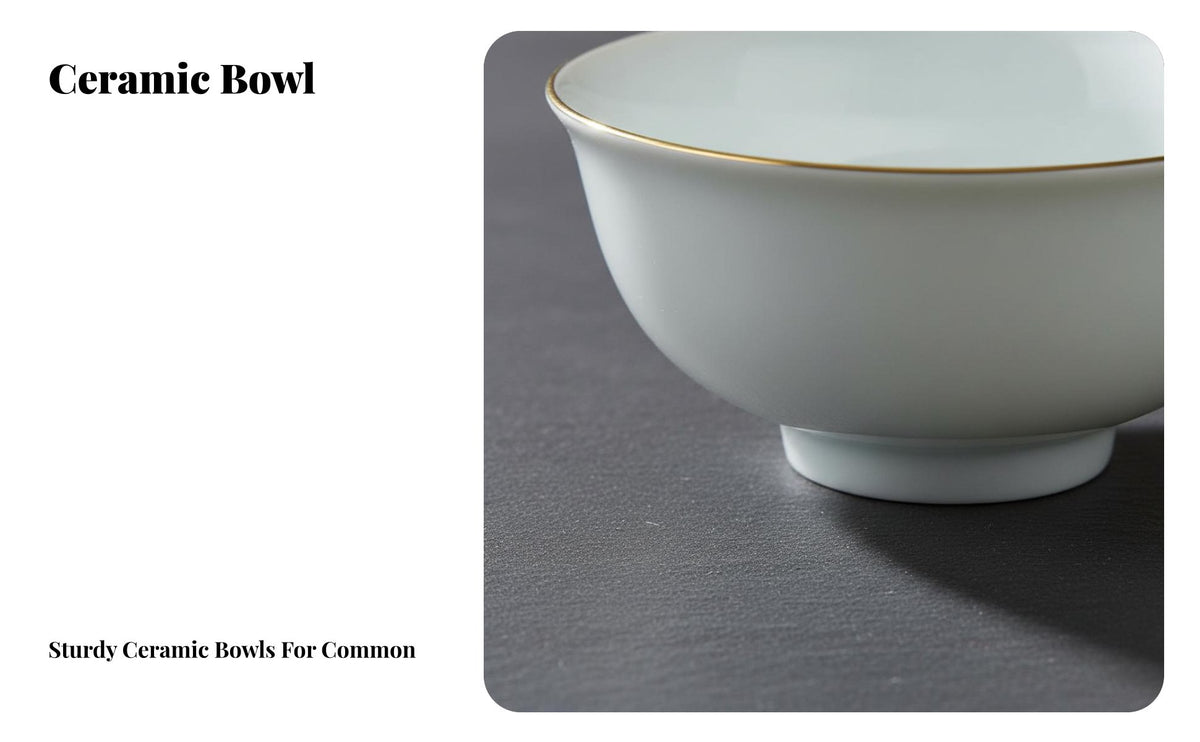 Ceramic Dinnerware Set, Elegant Navy Glaze Bowls and Plates, Luxury Gift Tableware