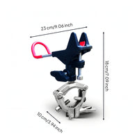 Clamp-on Fishing Rod Holder Heavy Duty Rod Holder with Clamp for Anglers, Boaters, Yacht