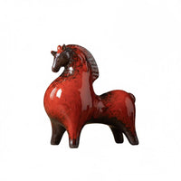 Tang Horse Figurine Symbol of Good Fortune Tang Design Horse Ornament