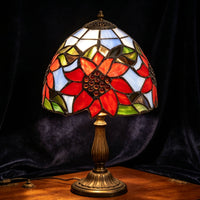 Stained Glass Lamp Shade Handcrafted Lighting Decorative for Home Stylists, Living Room