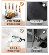 厨房调料品置物架多功能台面多层省空间油盐酱醋调味料收纳架子 【35cm】三层调料架+筷筒（大容量不生锈）