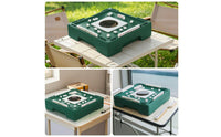 Portable Tabletop Mahjong Machine Compact Mahjong Table with Tiles AllAll-in-One Slim Design for Dorm Rooms, Camping