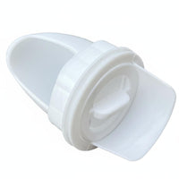 Reduces Waste Poultry Feeder Port Easy Installation Weight-Based Feed Port Rainproof Weight-Based Feed Kit for Outdoor, Backyard