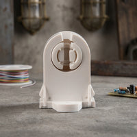 PC Material 660W Rated Current Fluorescent Lamp Holder, Single G13 Lamp Holder for T8 Fluorescent Tube, DIY Lighting, 500V 2A Non Shunted Unit
