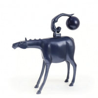 Resin Sculpture Modern Tabletop Statue Glossy for Office, Bookshelf, Minimalists