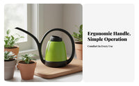 Long Spout Watering Can Sturdy Indoor Plant Watering Can Portable Indoor Plant Waterer for Gardeners, Homeowners, Garden, Balcony, Outdoor