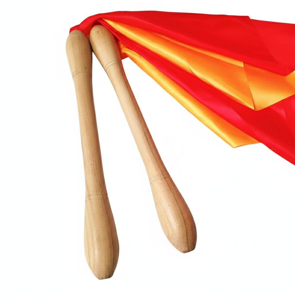 Large Size Red-Ribboned drum beater Traditional Design Soft-Tipped Beater Performance prepared Drum Mallet Sturdy Build for Percussionists, artists, Musicians, Cultural celebration, procession, Music Practice
