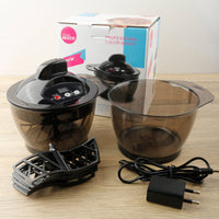 Automatic Color Mixing Bowl Anti-Slip Base Self-Stirring Hair Cream Bowl Easy to Clean Automatic Hair Dye Mixer for Colorists, Barbershop