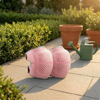 Adult Knee Pads Cushioned Wrap-Around Knee Pads Protective Gear Perforated Stitched Seams for Crawling