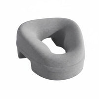 2 Pieces Chest Hollow Design Beauty Bed Pillow Memory Foam Massage Face Cradle Cushion Removable and Washable Cover for Spa Clients, Bedroom
