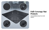 Non-Slip Cargo Liner Car Trunk Liner Mat Adjustable Straps Waterproof Trunk Mat Year-Round Vehicle Accessory